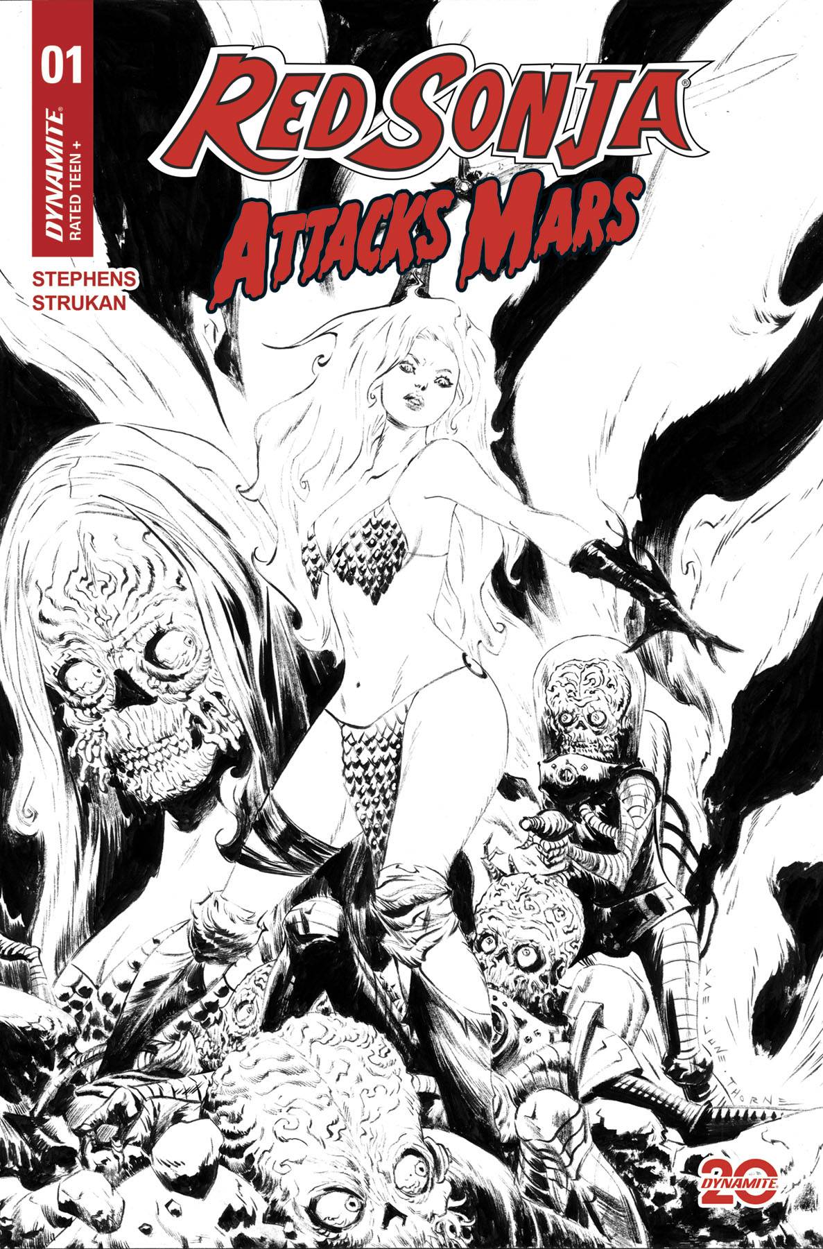 RED SONJA ATTACKS MARS #1
