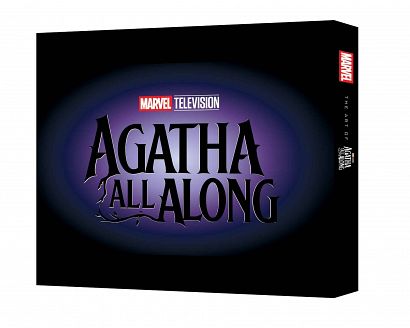 MARVEL TELEVISIONS AGATHA ALL ALONG ART SERIES SLIPCASE HC MARVEL TELEVISIONS AGATHA ALL ALONG ART SERIES SLIPCASE HC