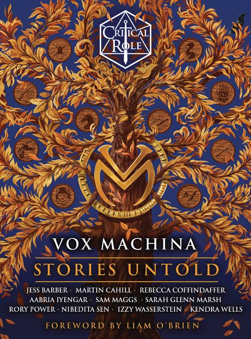 CRITICAL ROLE VOX MACHINA STORIES UNTOLD HC NOVEL CRITICAL ROLE VOX MACHINA STORIES UNTOLD HC NOVEL