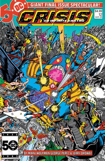 CRISIS ON INFINITE EARTHS FACSIMILE EDITION #12 CRISIS ON INFINITE EARTHS FACSIMILE EDITION #12
