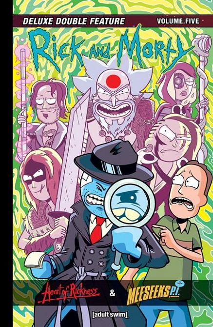 RICK AND MORTY DELUXE DOUBLE FEATURE HC VOL 05 RICK AND MORTY DELUXE DOUBLE FEATURE HC VOL 05