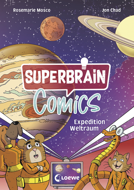 SUPERBRAIN-COMICS - EXPEDITION WELTRAUM