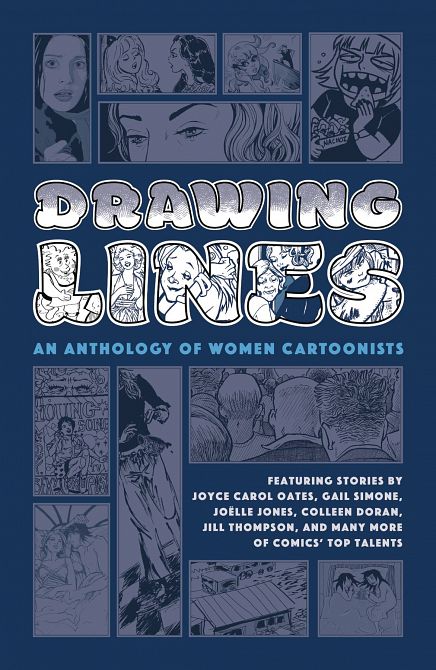 DRAWING LINES WOMEN CARTOONIST ANTHOLOGY HC DRAWING LINES WOMEN CARTOONIST ANTHOLOGY HC