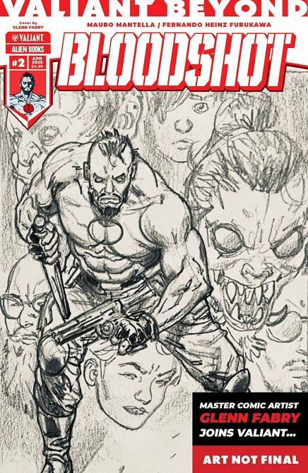 VALIANT BEYOND BLOODSHOT #2 VALIANT BEYOND BLOODSHOT #2