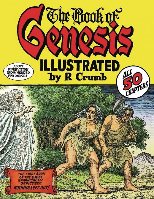 BOOK OF GENESIS ILLUS BY ROBERT CRUMB HC NEW PTG BOOK OF GENESIS ILLUS BY ROBERT CRUMB HC NEW PTG