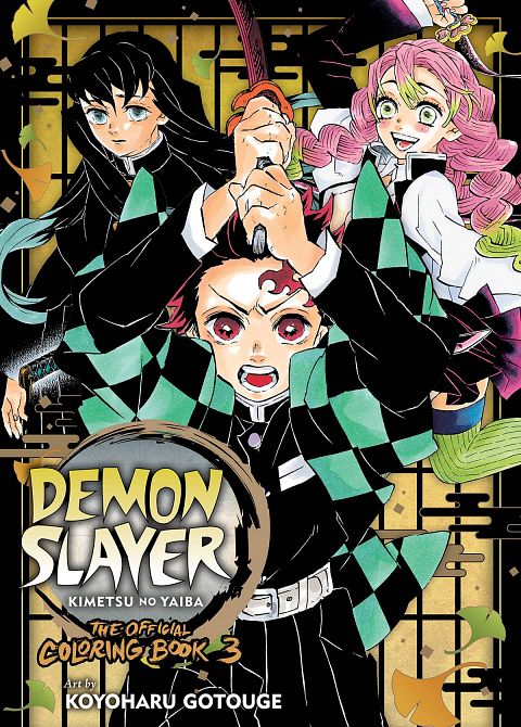 DEMON SLAYER THE OFFICIAL COLORING BOOK SC VOL 03 DEMON SLAYER THE OFFICIAL COLORING BOOK SC VOL 03