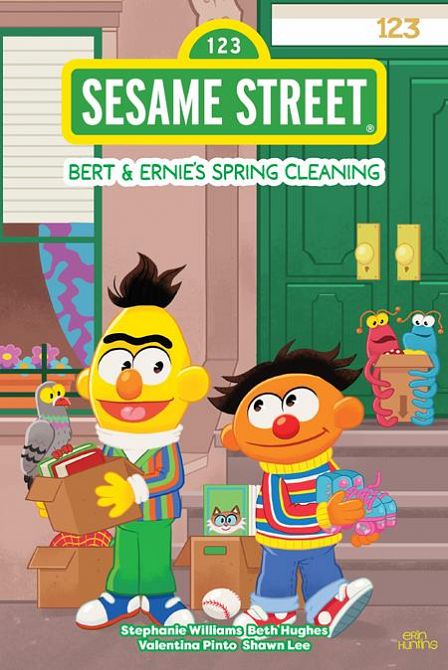 SESAME STREET BERT & ERNIES SPRING CLEANING HC SESAME STREET BERT & ERNIES SPRING CLEANING HC