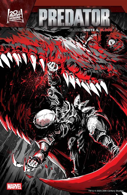 PREDATOR BLACK WHITE & BLOOD #1 PREDATOR BLACK WHITE & BLOOD #1