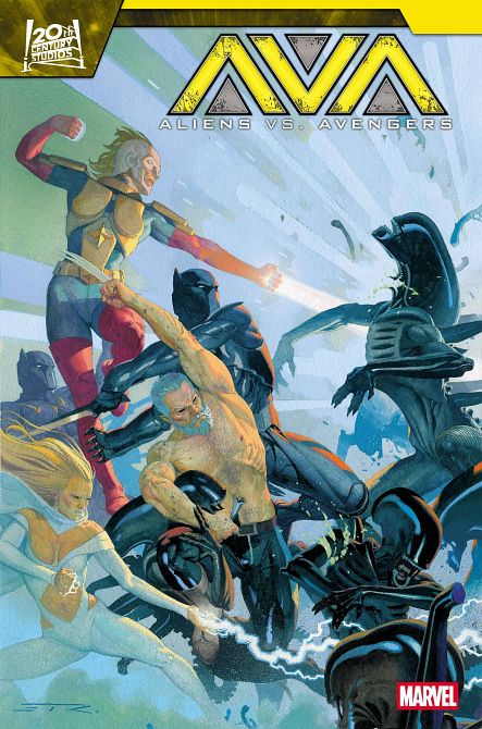 ALIENS VS AVENGERS #4 ALIENS VS AVENGERS #4