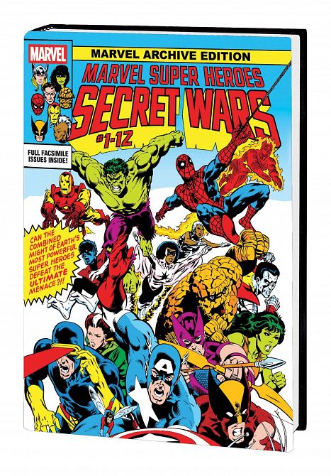 ARCHIVE EDITION MSH SECRET WARS GALLERY EDITION HC FIRST ISSUE ARCHIVE EDITION MSH SECRET WARS GALLERY EDITION HC FIRST ISSUE