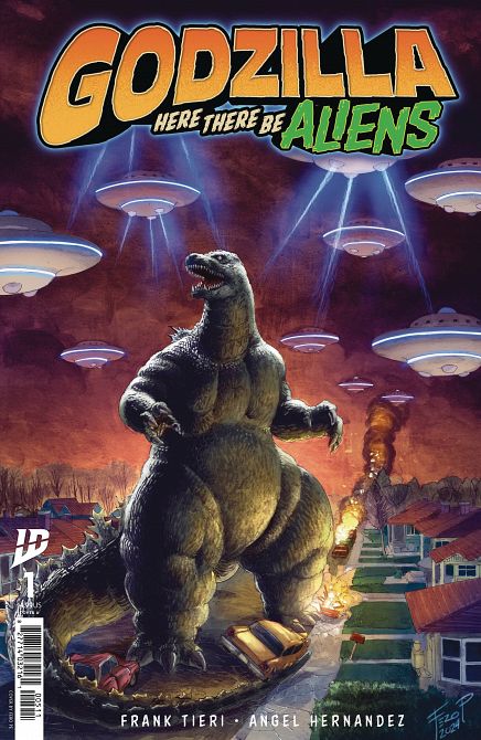 GOZILLA HERE THERE BE ALIENS #1 GOZILLA HERE THERE BE ALIENS #1