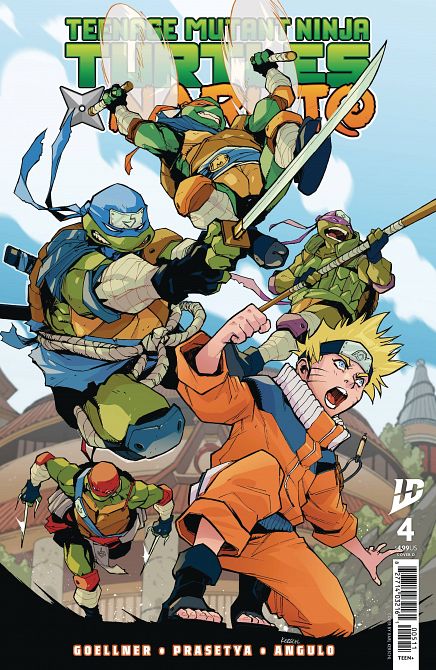 TEENAGE MUTANT NINJA TURTLES X NARUTO #4 TEENAGE MUTANT NINJA TURTLES X NARUTO #4