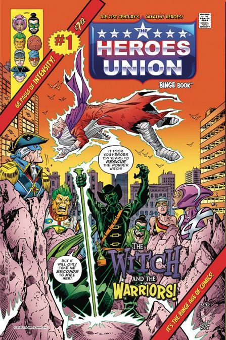 HEROES UNION WITCH & WARRIORS #1 HEROES UNION WITCH & WARRIORS #1