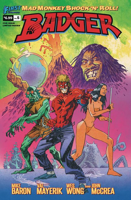 BADGER MAD MONKEY SHOCK N ROLL #5 BADGER MAD MONKEY SHOCK N ROLL #5