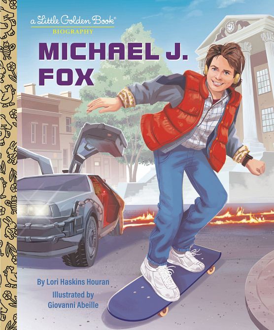 MICHAEL J FOX LITTLE GOLDEN BOOK BIOGRAPHY HC MICHAEL J FOX LITTLE GOLDEN BOOK BIOGRAPHY HC