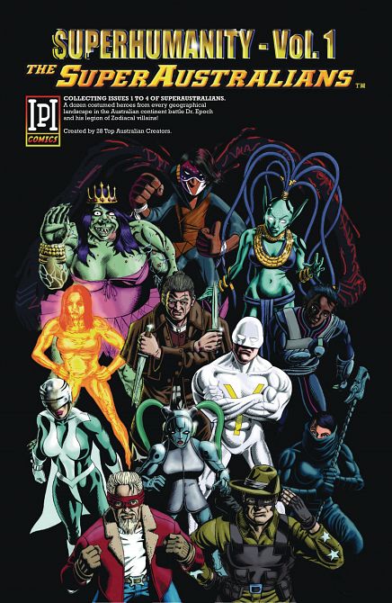 SUPERHUMANITY TP VOL 01 SUPERAUSTRALIANS SUPERHUMANITY TP VOL 01 SUPERAUSTRALIANS