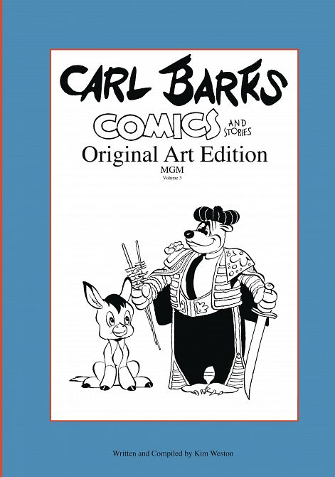 CARL BARKS COMIC & STORIES ORIG ART EDITION MGM VOL 03 CARL BARKS COMIC & STORIES ORIG ART EDITION MGM VOL 03