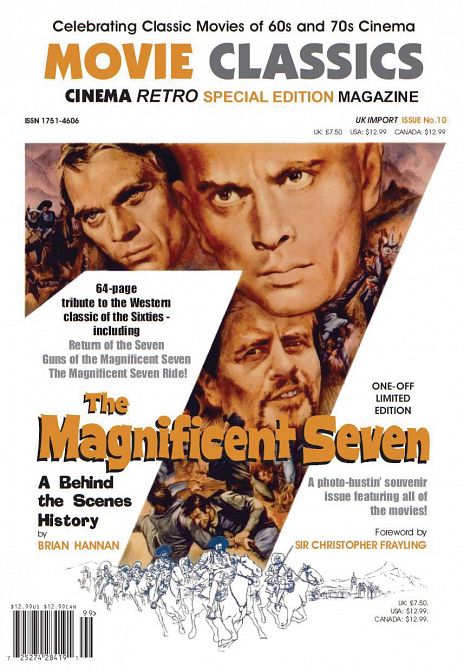 CINEMA RETRO MOVIE CLASSICS MAGNIFICENT SEVEN CINEMA RETRO MOVIE CLASSICS MAGNIFICENT SEVEN
