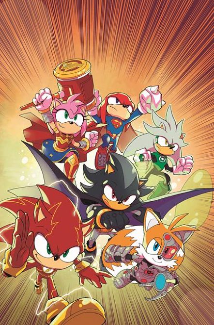 DC X SONIC THE HEDGEHOG #3 DC X SONIC THE HEDGEHOG #3