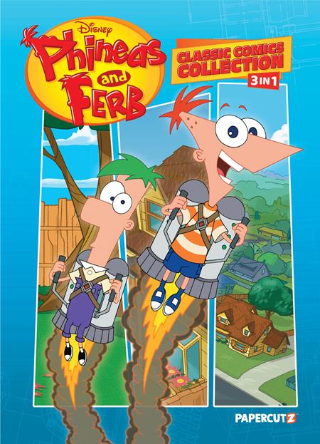 PHINEAS & FERB CLASSIC COMICS COLLECTION 03 IN 01 TP VOL 01 PHINEAS & FERB CLASSIC COMICS COLLECTION 03 IN 01 TP VOL 01