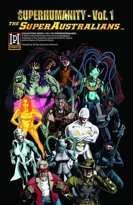SUPERHUMANITY TP VOL 01 THE SUPERAUSTRALIANS SUPERHUMANITY TP VOL 01 THE SUPERAUSTRALIANS