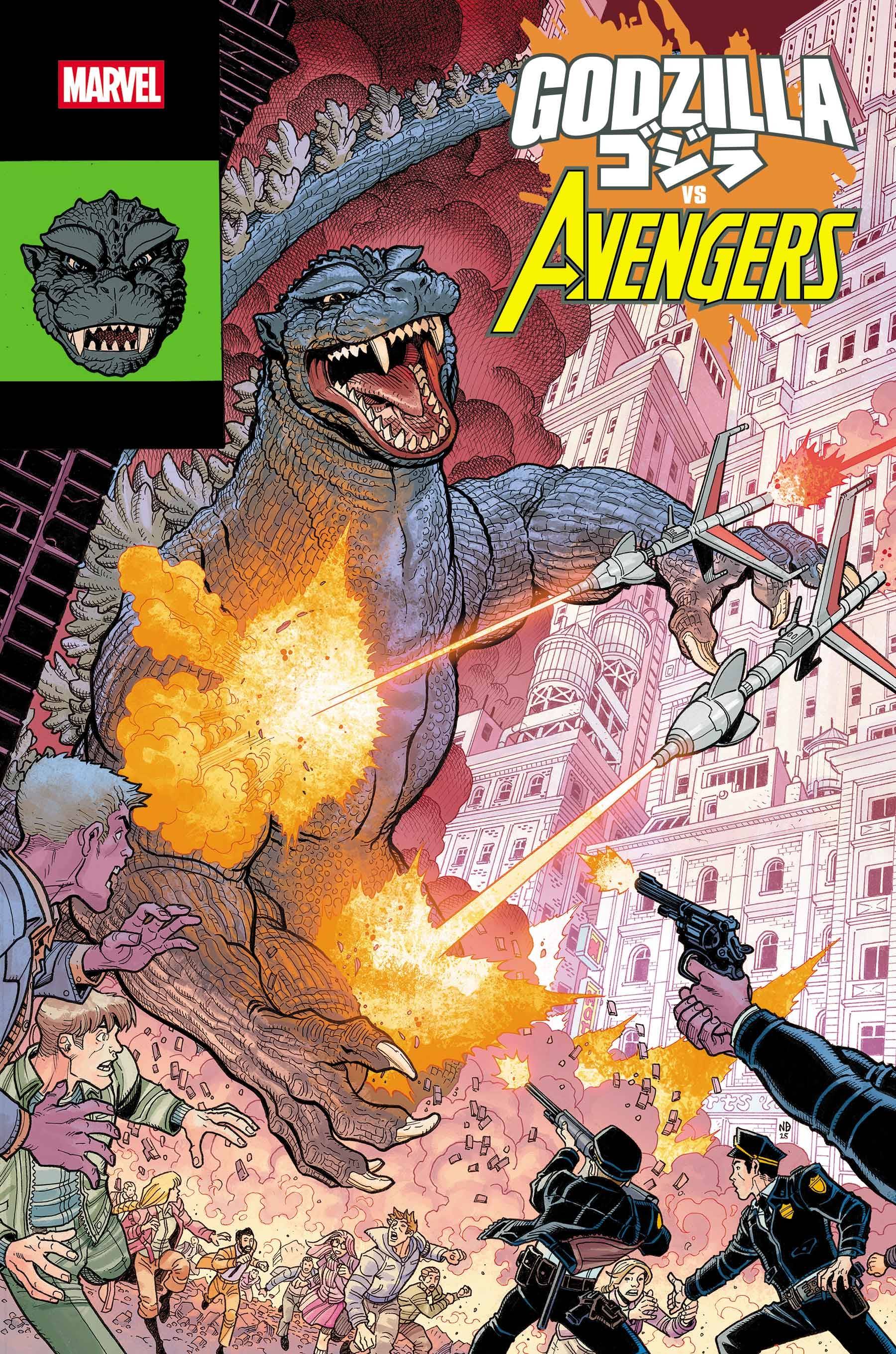 GODZILLA VS AVENGERS #1