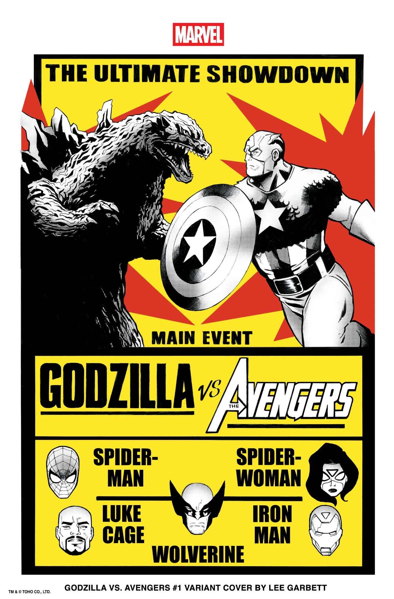 GODZILLA VS AVENGERS #1