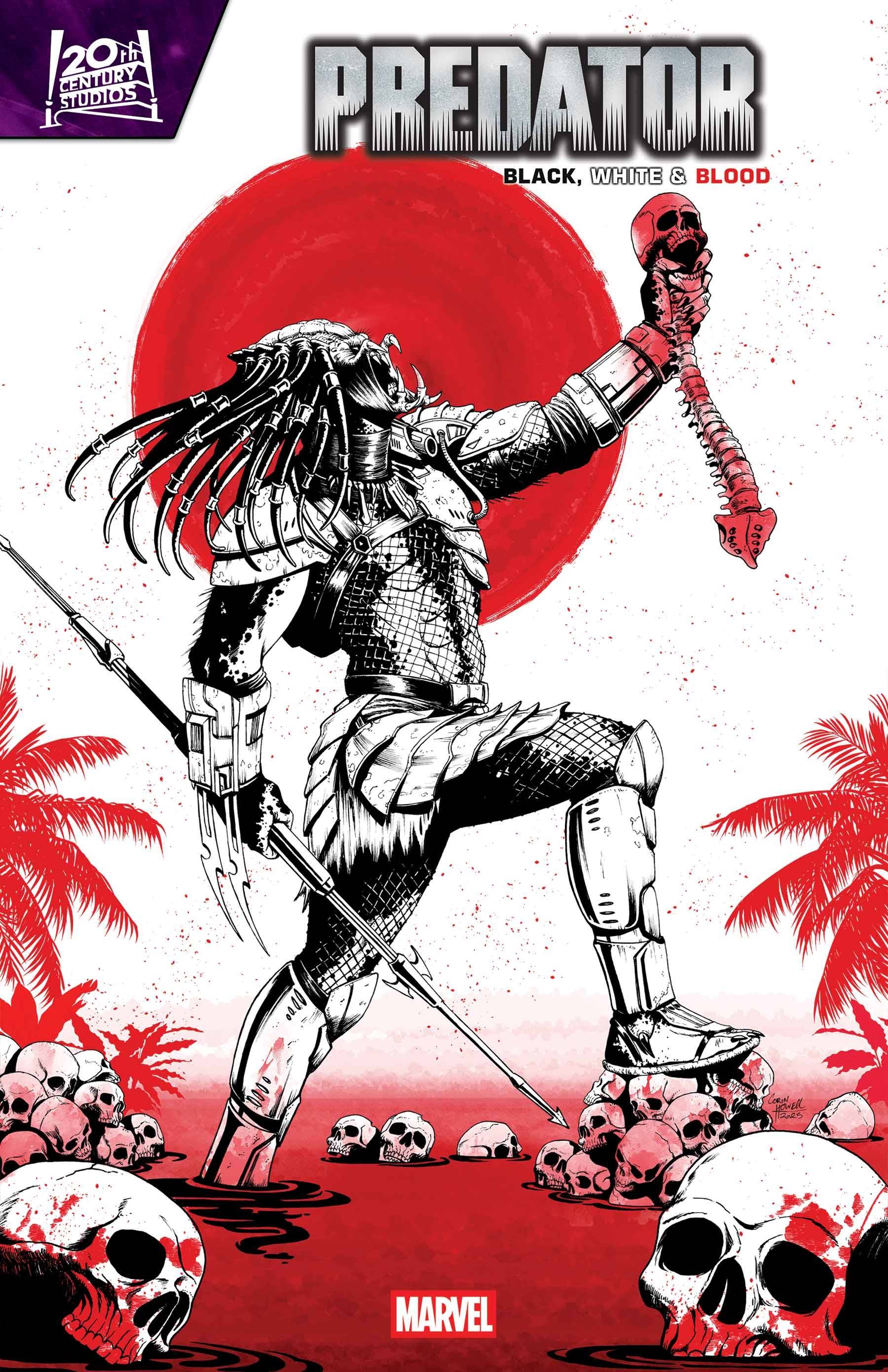 PREDATOR BLACK, WHITE & BLOOD #2