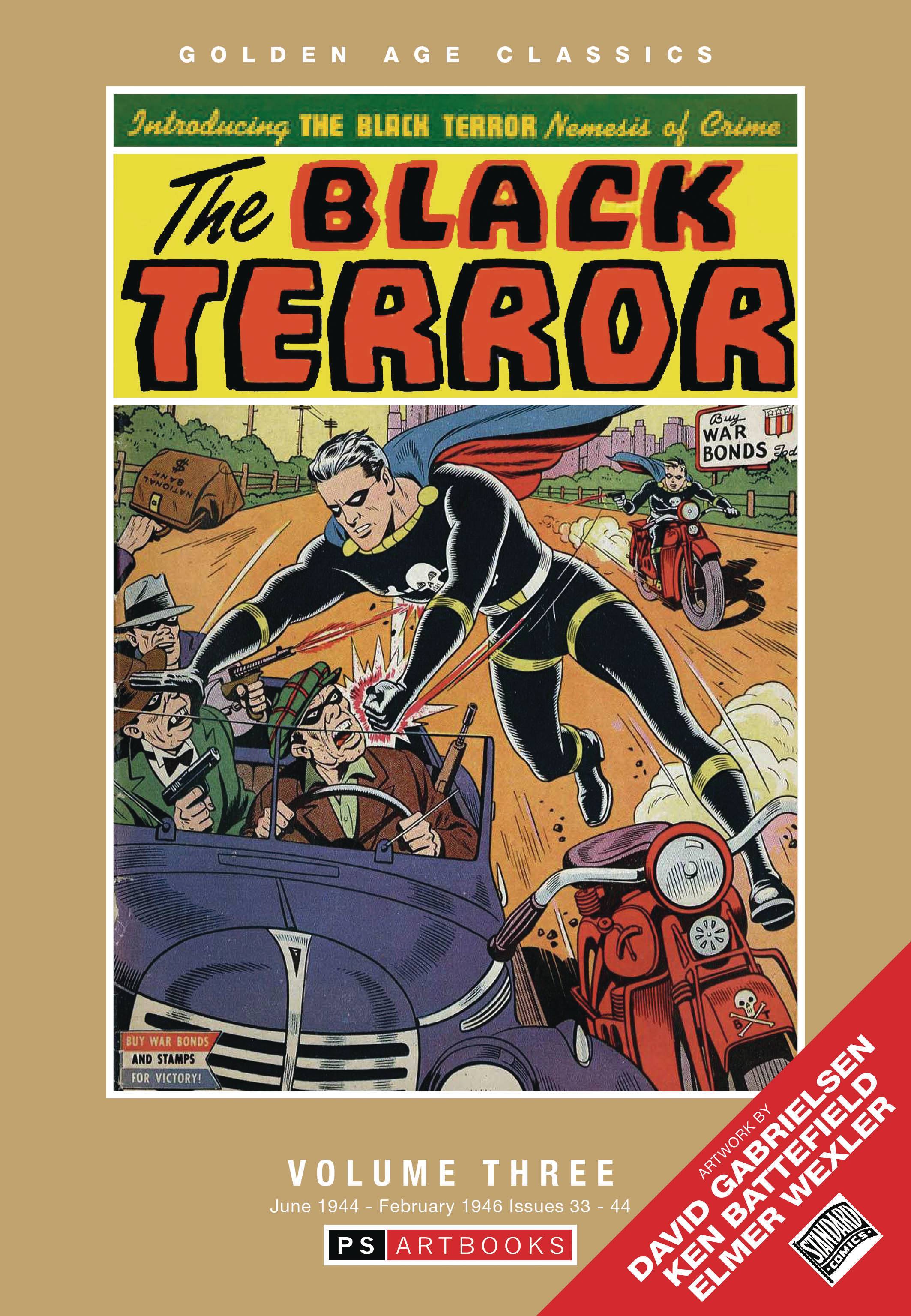 GOLDEN AGE CLASSICS BLACK TERROR HC VOL 03