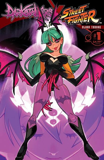DARKSTALKERS X STREET FIGHTER BLOOD THRONE #1 DARKSTALKERS X STREET FIGHTER BLOOD THRONE #1