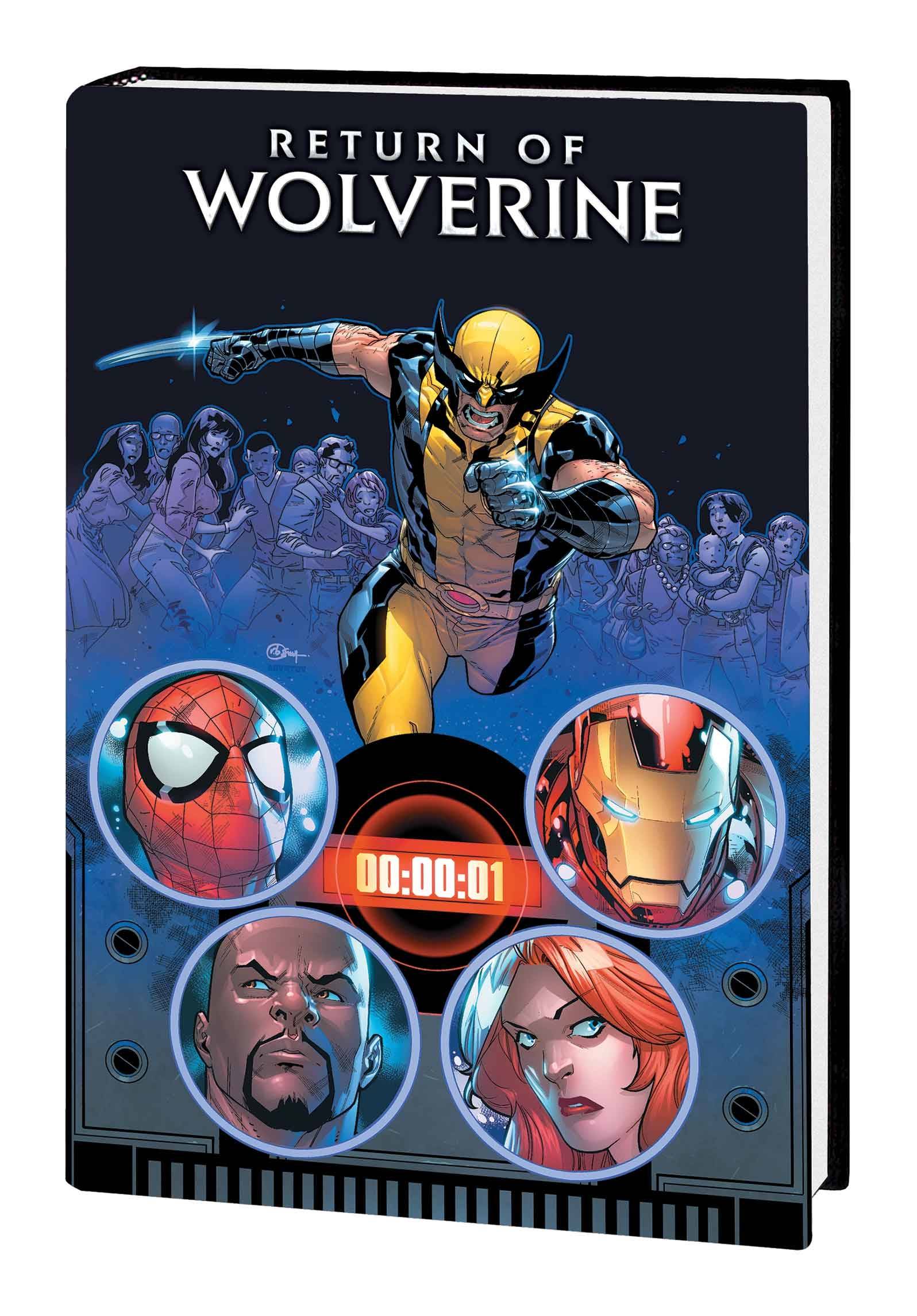 RETURN OF WOLVERINE OMNIBUS HC RB SILVA DM VARIANT
