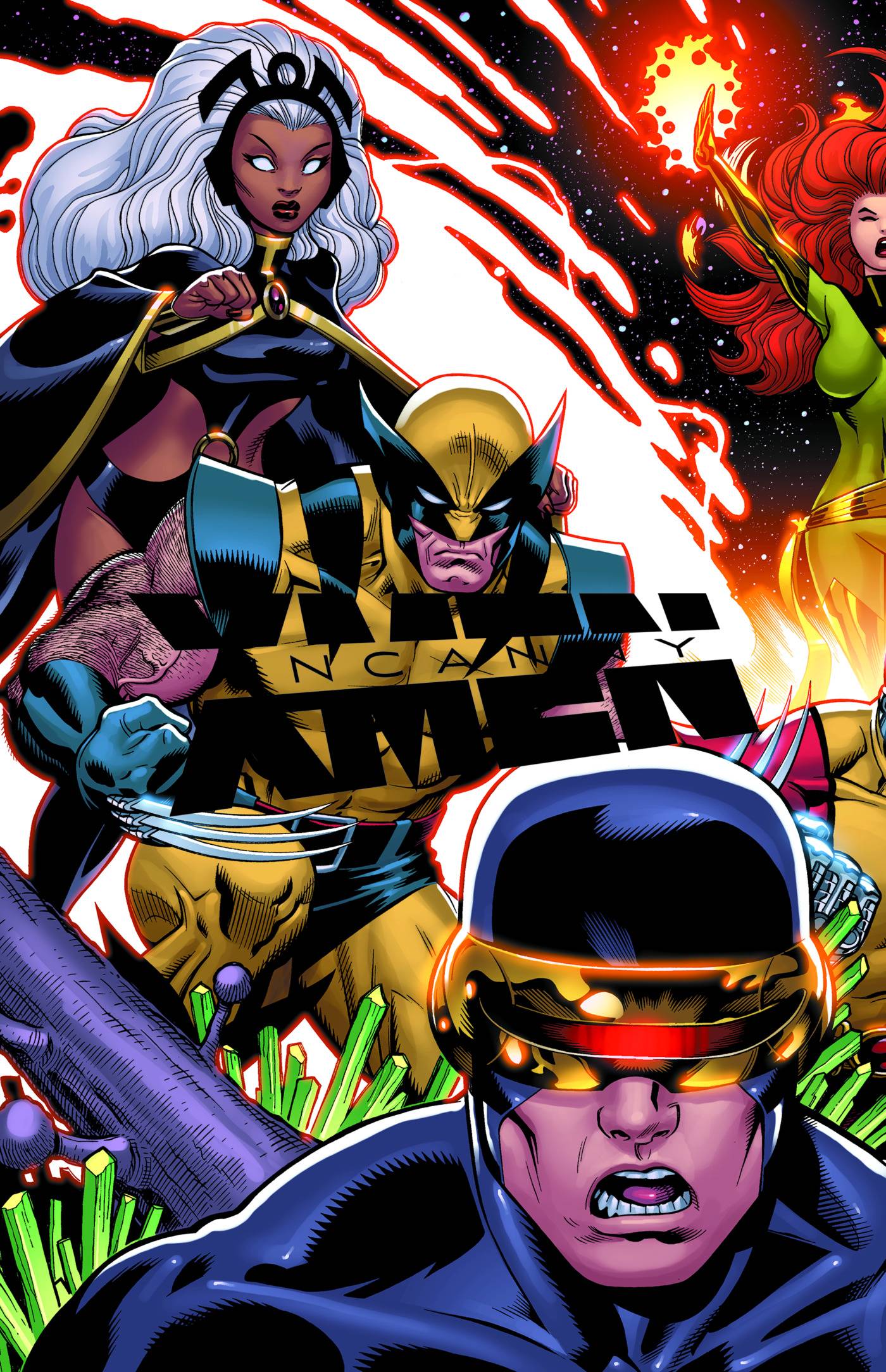 UNCANNY X-MEN BY BRIAN MICHAEL BENDIS OMNIBUS HC DM VARIANT