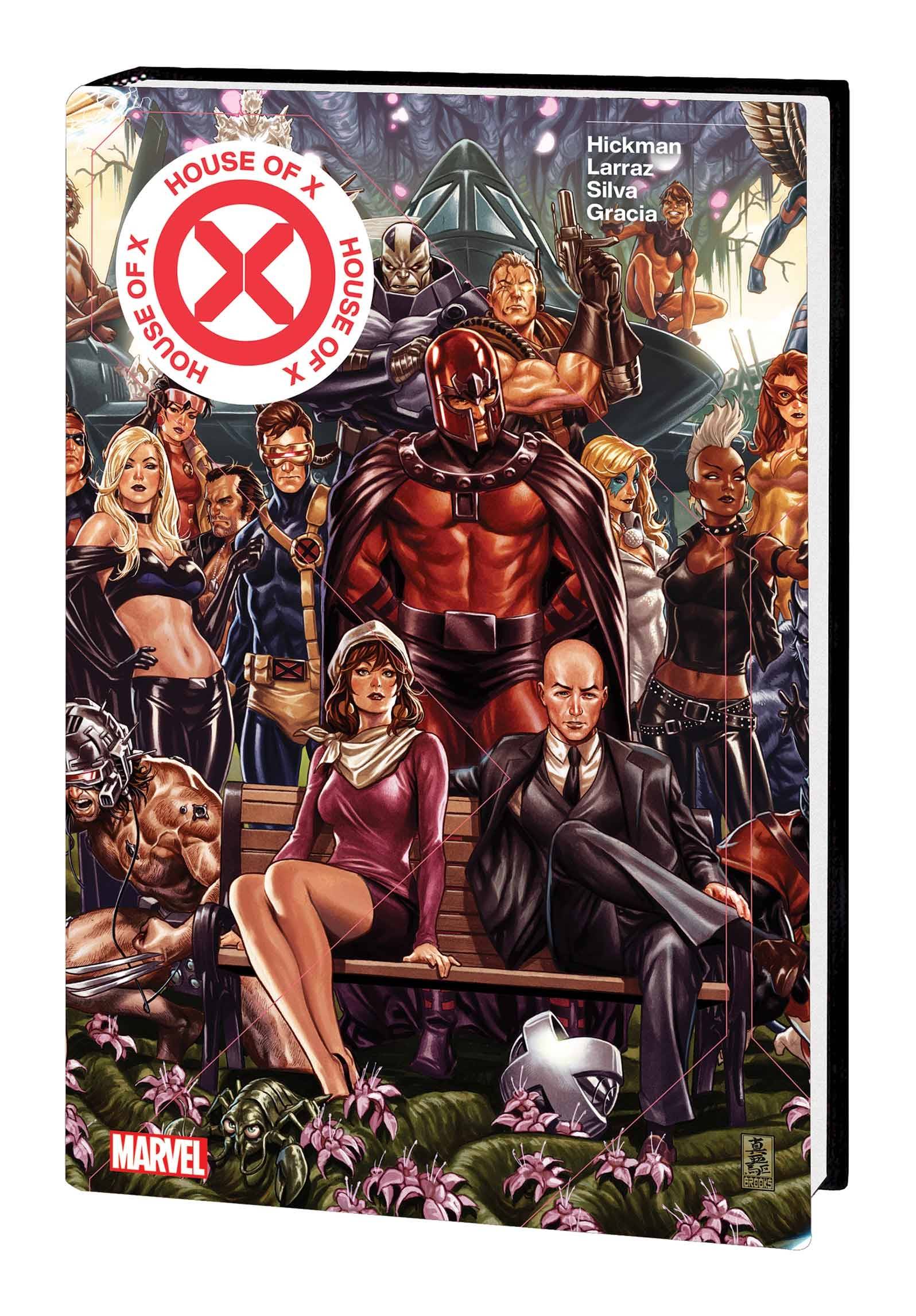 HOUSE OF X POWERS OF X HC MARK BROOKS DM VARIANT