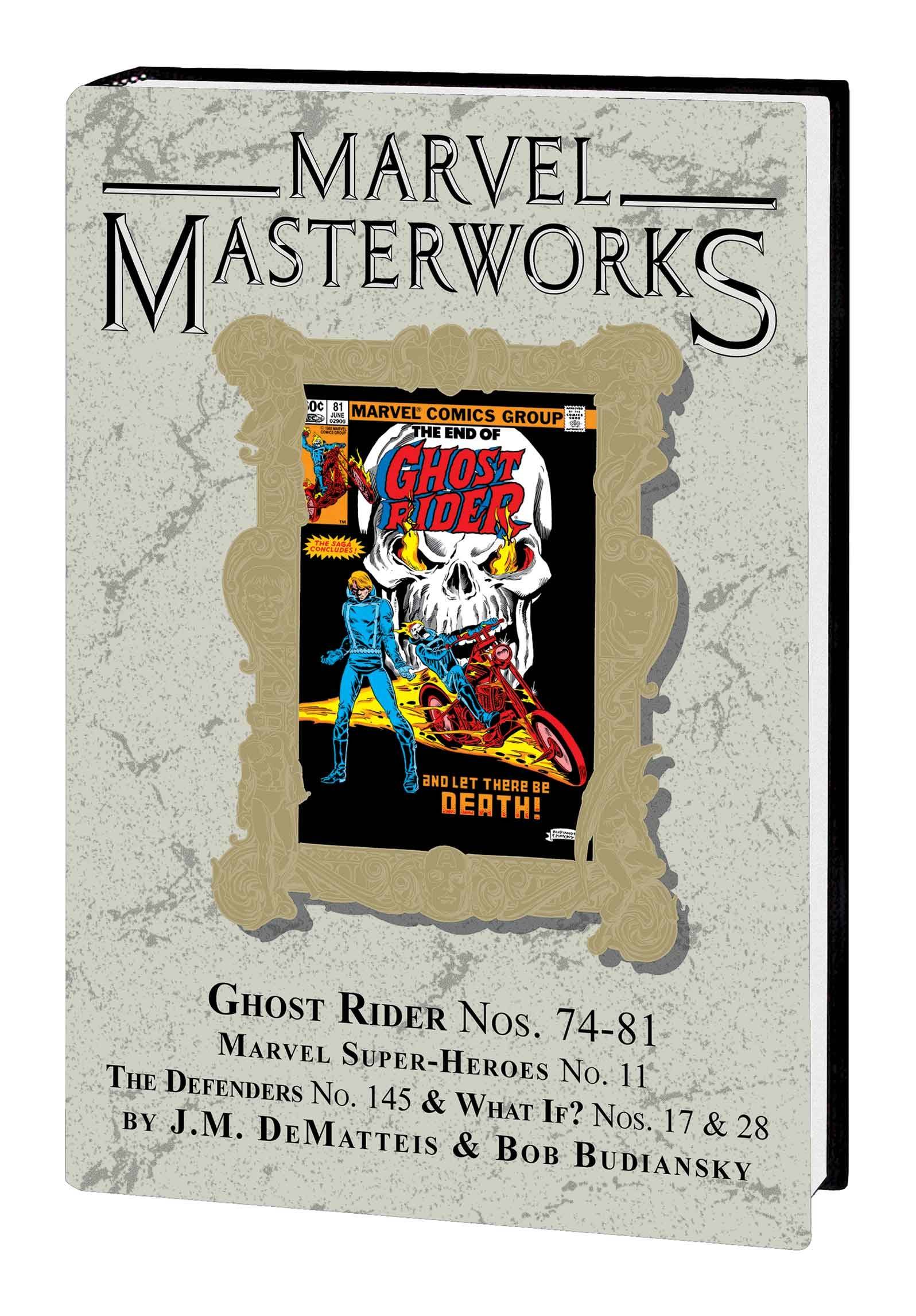 MARVEL MASTERWORKS GHOST RIDER HC VOL 07 DM VARIANT