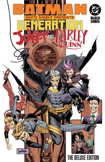 BATMAN WHITE KNIGHT PRESENTS HARLEY QUINN AND GENERATION JOKER THE DELUXE EDITION HC BATMAN WHITE KNIGHT PRESENTS HARLEY QUINN AND GENERATION JOKER THE DELUXE EDITION HC