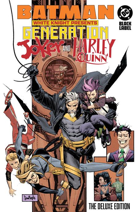BATMAN WHITE KNIGHT PRESENTS HARLEY QUINN AND GENERATION JOKER THE DELUXE EDITION HC