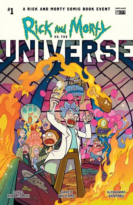 RICK AND MORTY VS THE UNIVERSE #1 RICK AND MORTY VS THE UNIVERSE #1