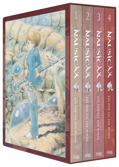NAUSICAÄ AUS DEM TAL DER WINDE, DOPPELBAND-EDITION BÄNDE 1-4 IM SCHUBER