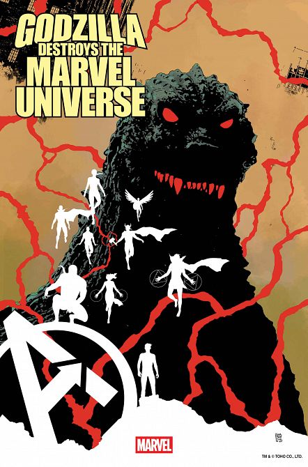 GODZILLA DESTROYS THE MARVEL UNIVERSE #2 GODZILLA DESTROYS THE MARVEL UNIVERSE #2