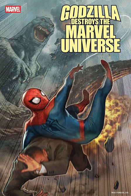 GODZILLA DESTROYS THE MARVEL UNIVERSE #2 GODZILLA DESTROYS THE MARVEL UNIVERSE #2