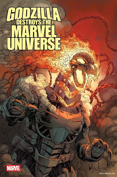 GODZILLA DESTROYS THE MARVEL UNIVERSE #2 GODZILLA DESTROYS THE MARVEL UNIVERSE #2