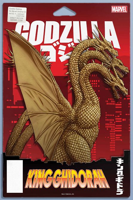 GODZILLA DESTROYS THE MARVEL UNIVERSE #2 GODZILLA DESTROYS THE MARVEL UNIVERSE #2