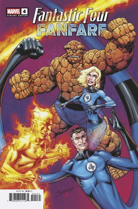 FANTASTIC FOUR FANFARE #4 FANTASTIC FOUR FANFARE #4