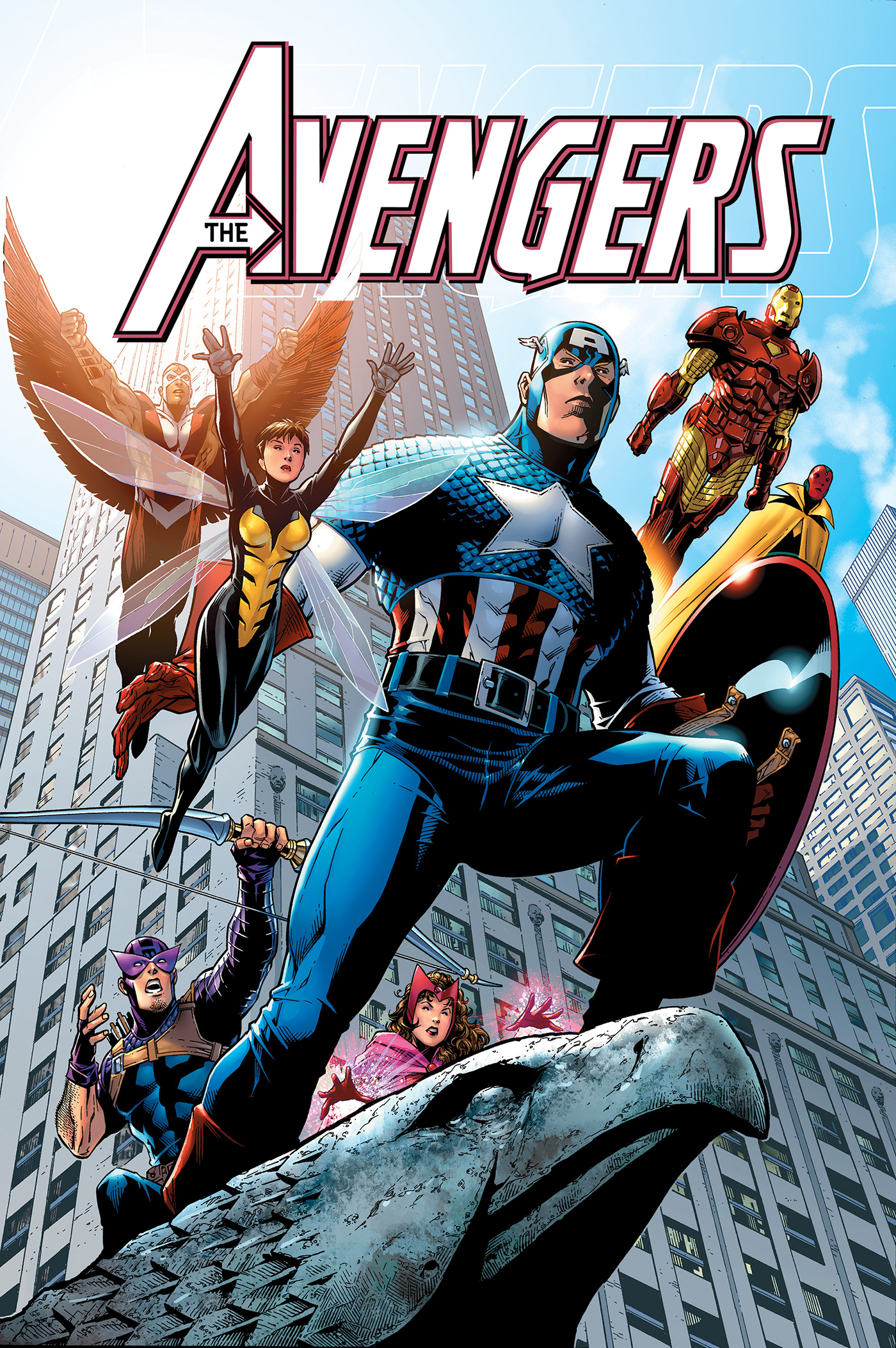 AVENGERS BY JOHNS & COIPEL OMNIBUS HC JIM CHEUNG DM VARIANT