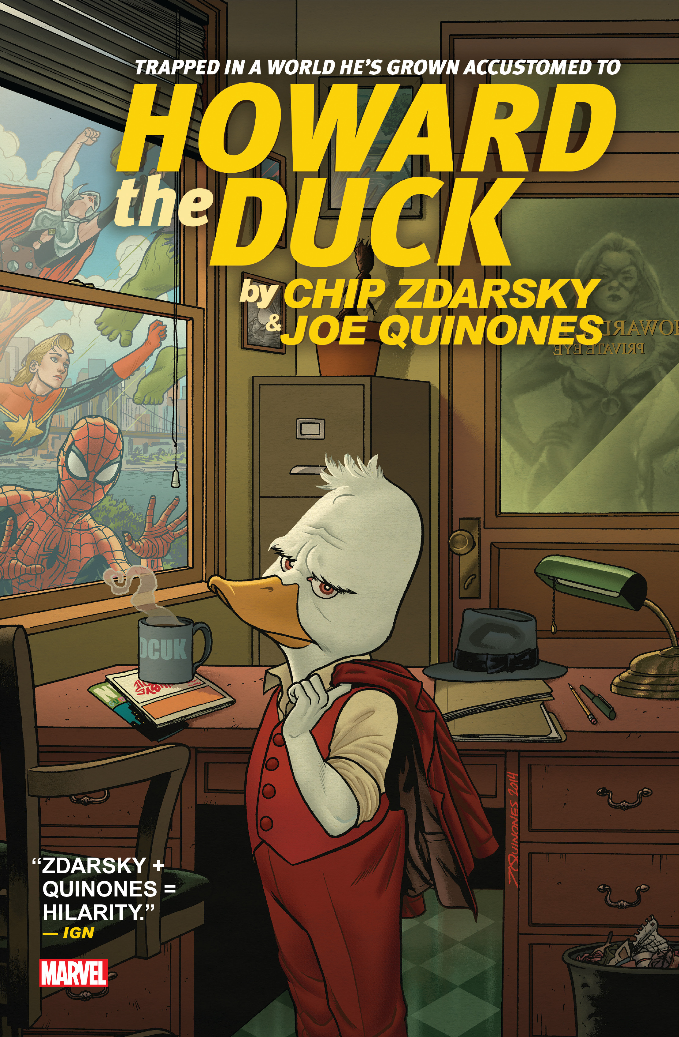 HOWARD THE DUCK BY ZDARSKY & QUINONES TP