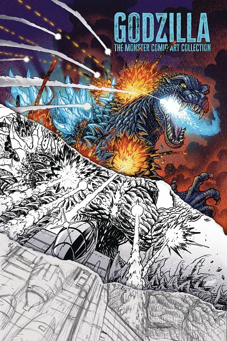 GODZILLA MONSTER COMIC ART COLL HC GODZILLA MONSTER COMIC ART COLL HC