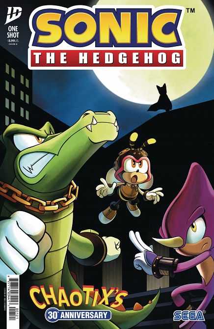 SONIC THE HEDGEHOG CHAOTIX 30TH ANNIV ONESHOT #1 SONIC THE HEDGEHOG CHAOTIX 30TH ANNIV ONESHOT #1