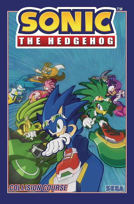 SONIC THE HEDGEHOG TP VOL 19 COLLISION COURSE SONIC THE HEDGEHOG TP VOL 19 COLLISION COURSE