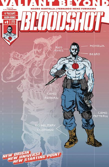 VALIANT BEYOND BLOODSHOT #1 VALIANT BEYOND BLOODSHOT #1