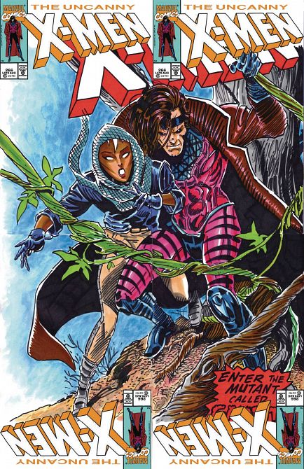 DF MARVEL CVR ART SGN & REMARK HAESER UNCANNY X-MEN #266 DF MARVEL CVR ART SGN & REMARK HAESER UNCANNY X-MEN #266